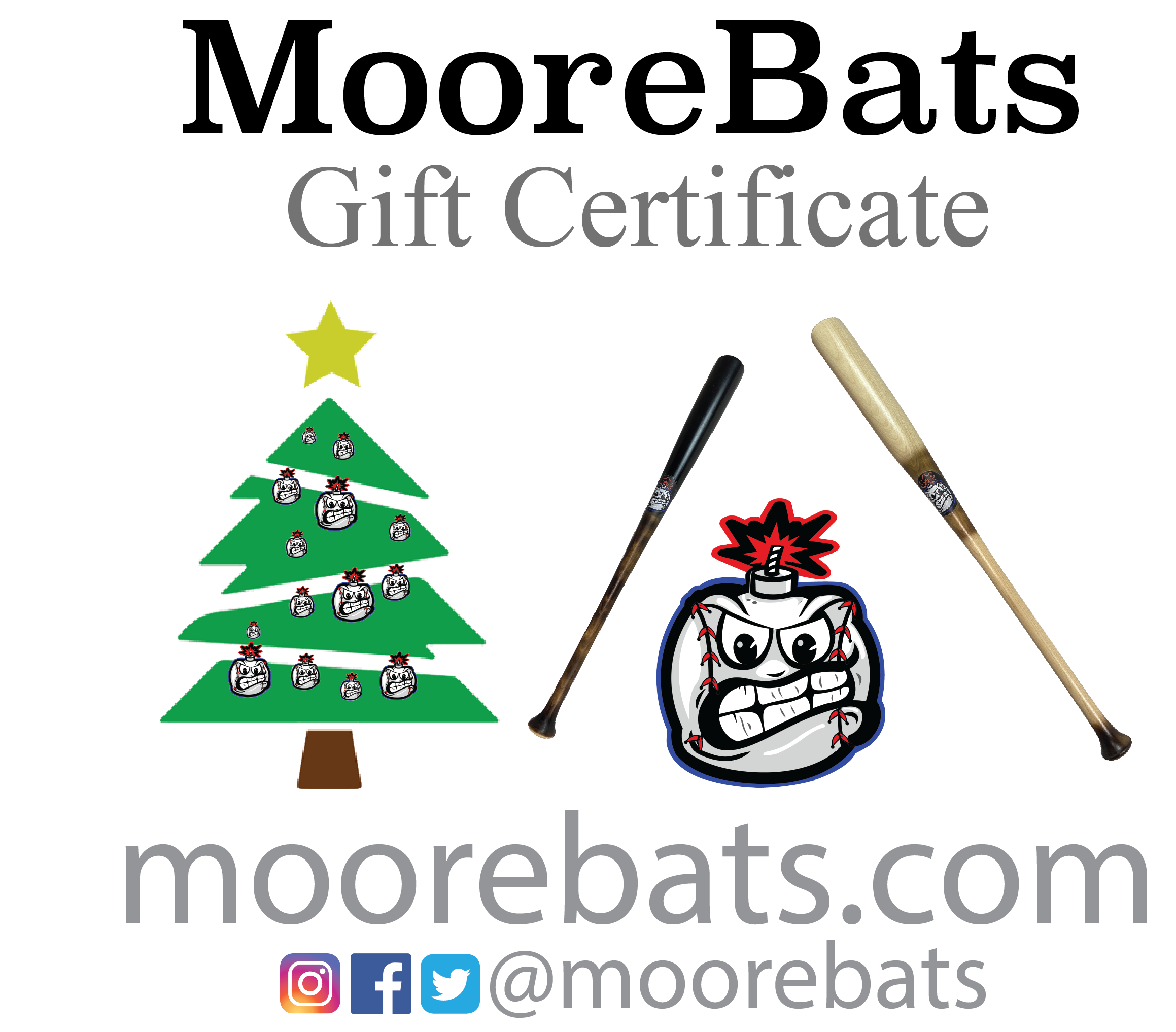 Moore Bats - Gift Cards